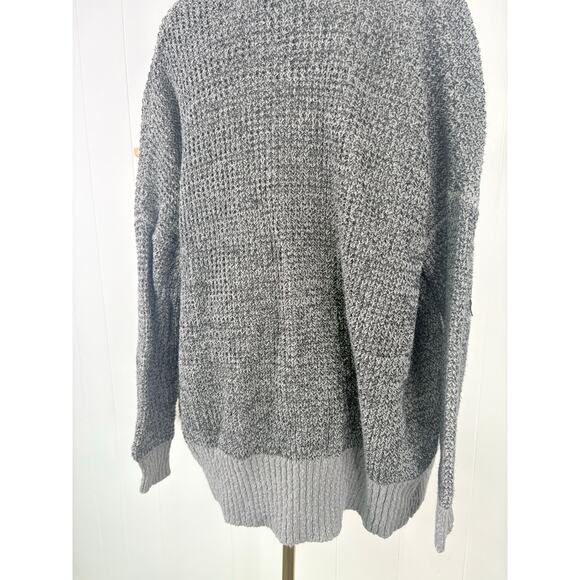 Urban Outfitters Carson Slouchy Cardigan Sweater XS Charcoal Gray - Picture 9 of 10